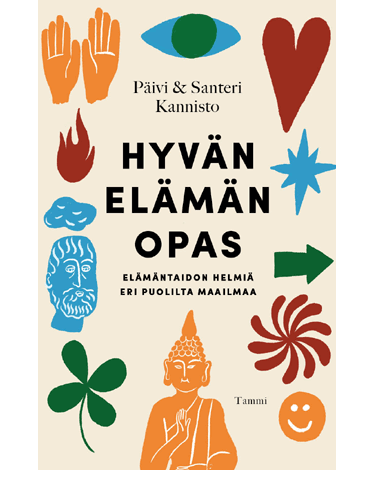 Hyvän elämän opas-kirjan kansi